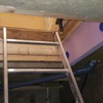 Isolering av källartak